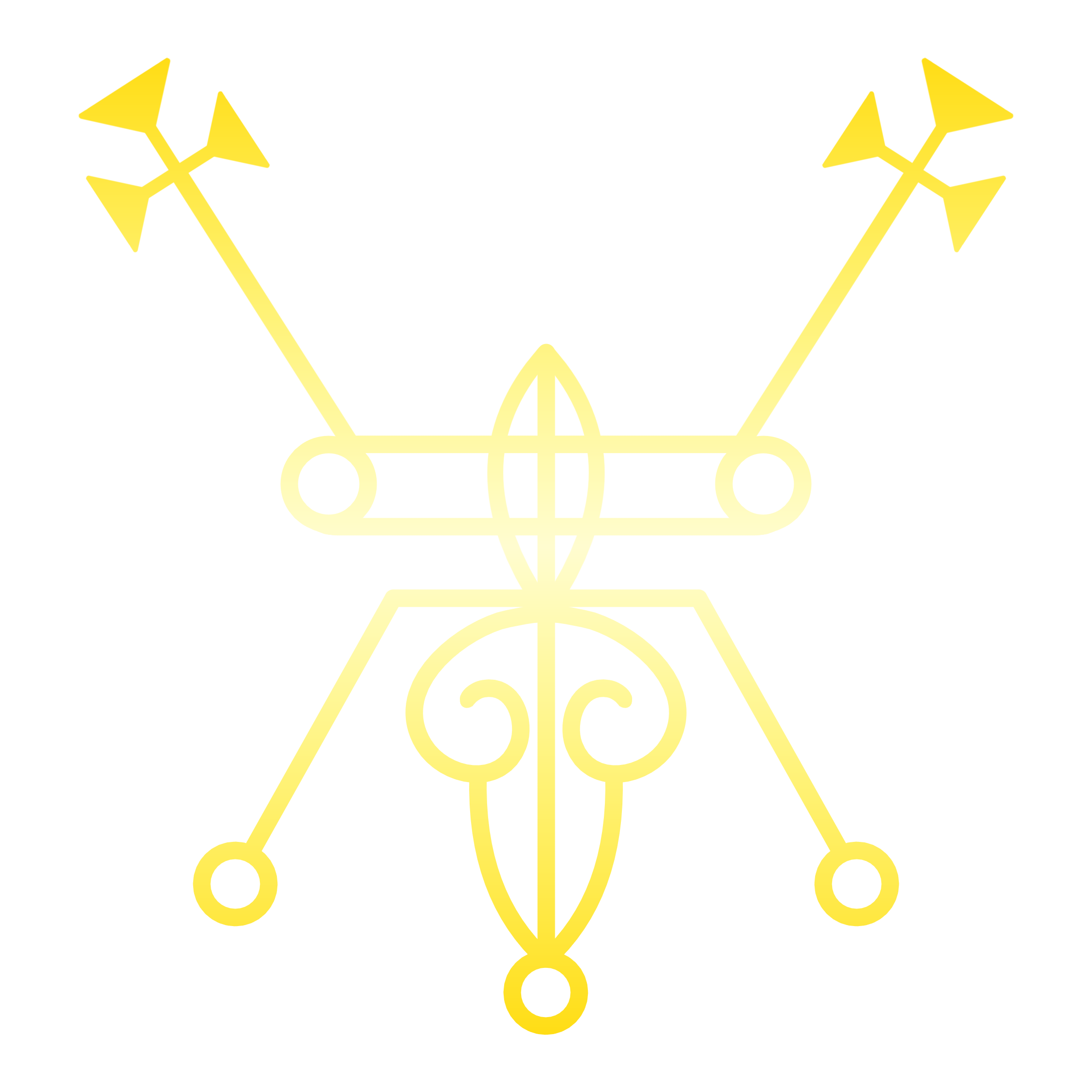 Beelzebub's Sigil in Gold