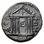 E Inscription on Coin at Delphi